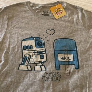 Pop! Funko Star Wars R2D2 T-shirt